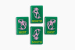 The Lucky Line: Jade Green 2.0 Mahjong Tiles