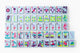 The Classic Line: Cornflower Blue Mahjong Tiles