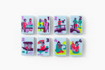 The Classic Line: Cornflower Blue Mahjong Tiles