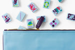 The Classic Line: Cornflower Blue Mahjong Tiles