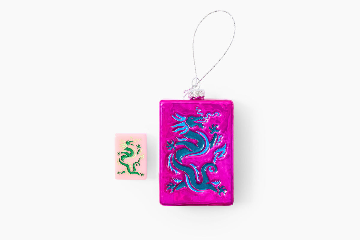 Christmas Ornament - Dragons: Pack of 4