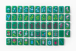 The Lucky Line: Jade Green 2.0 Mahjong Tiles