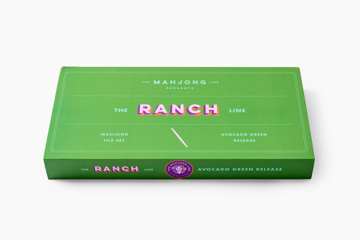 The Ranch Line: Avocado Green Ranch Mahjong Tiles