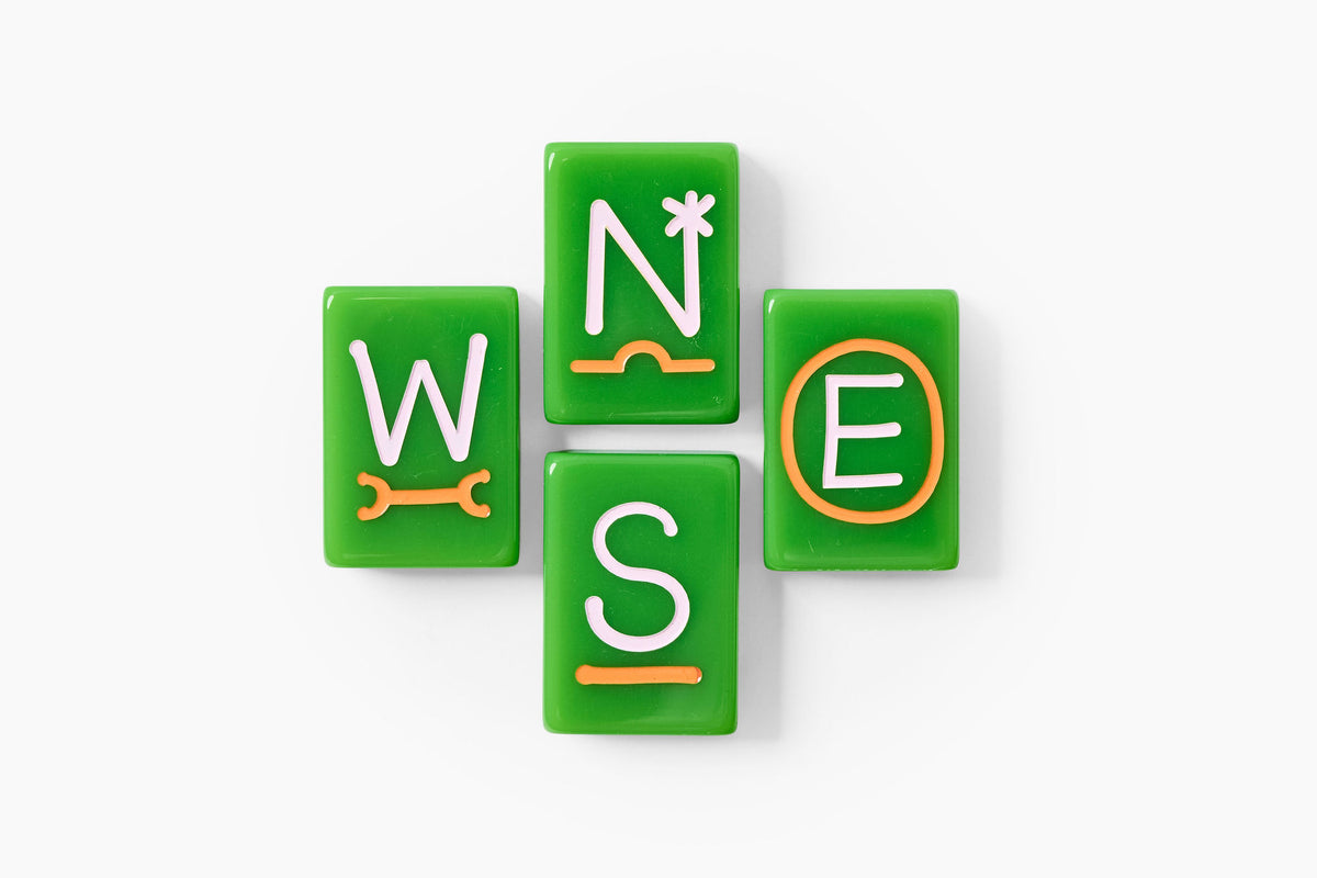 The Ranch Line: Avocado Green Ranch Mahjong Tiles