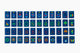 The Minimal Line: Admiral Blue Mahjong Tiles