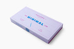 The Minimal Line: Lilac Mahjong Tiles