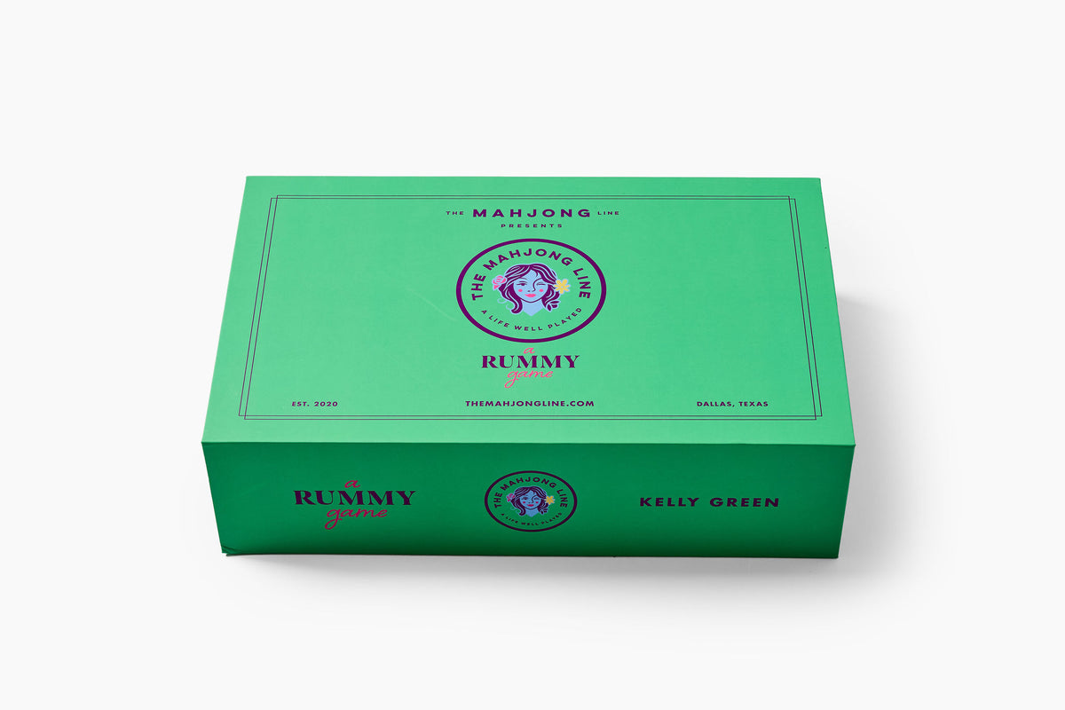 Rummy Tile Set: Kelly Green