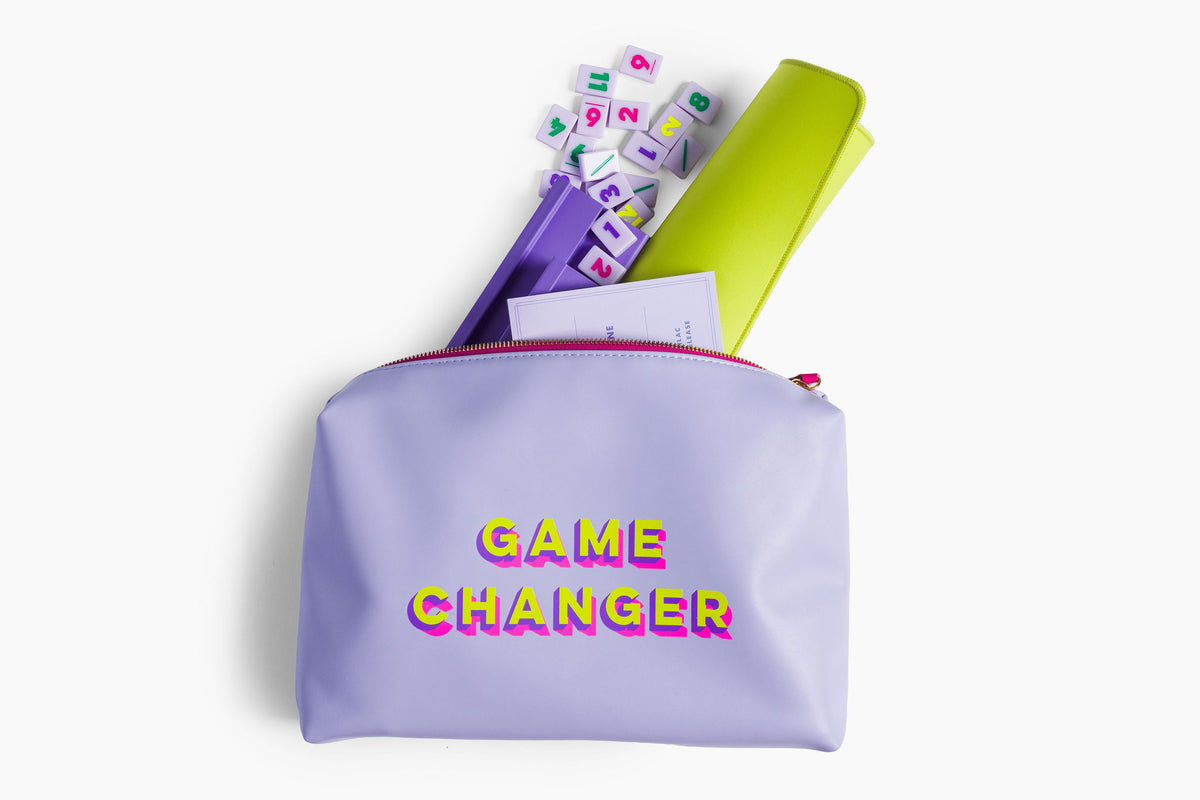 Travel Rummy Set: Lilac