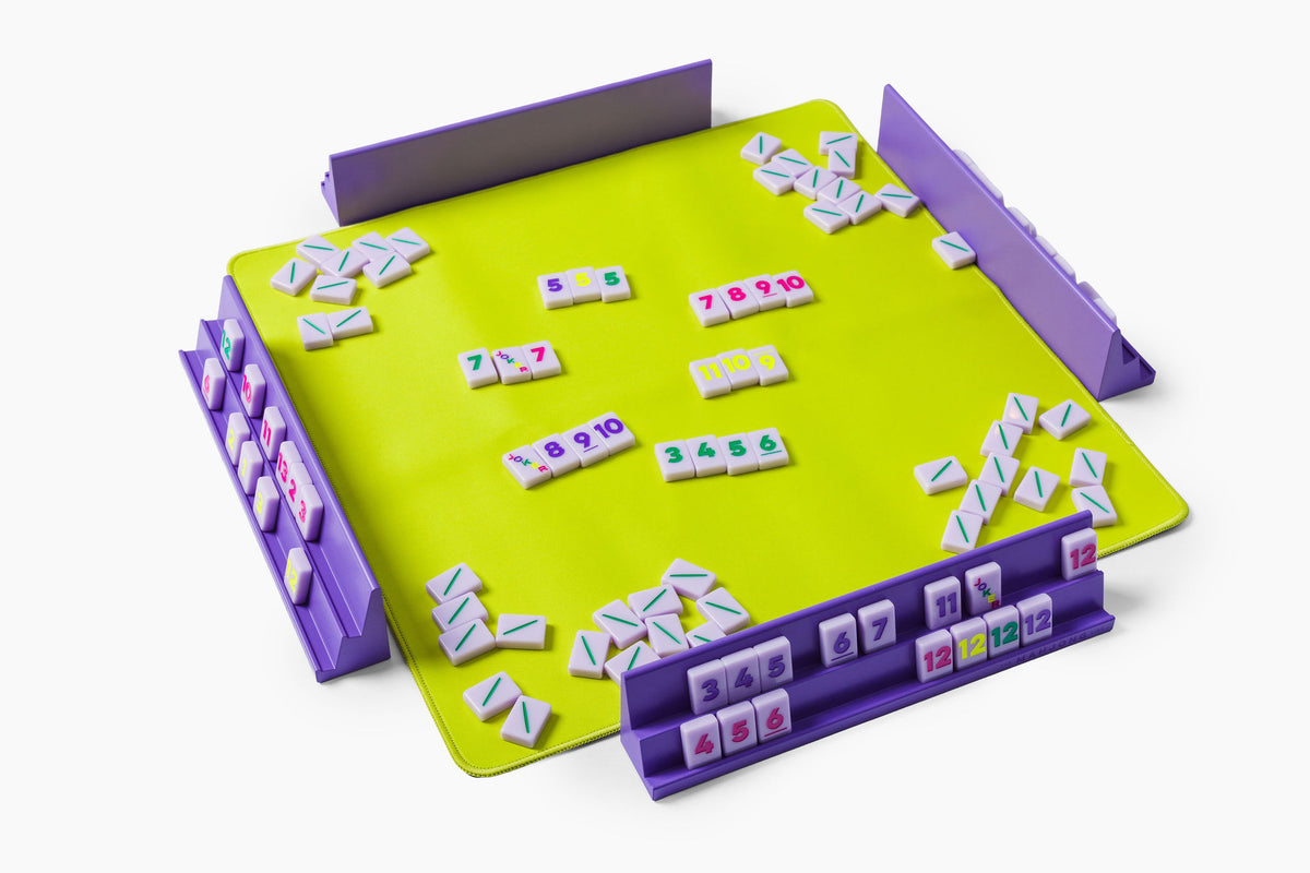 Travel Rummy Set: Lilac