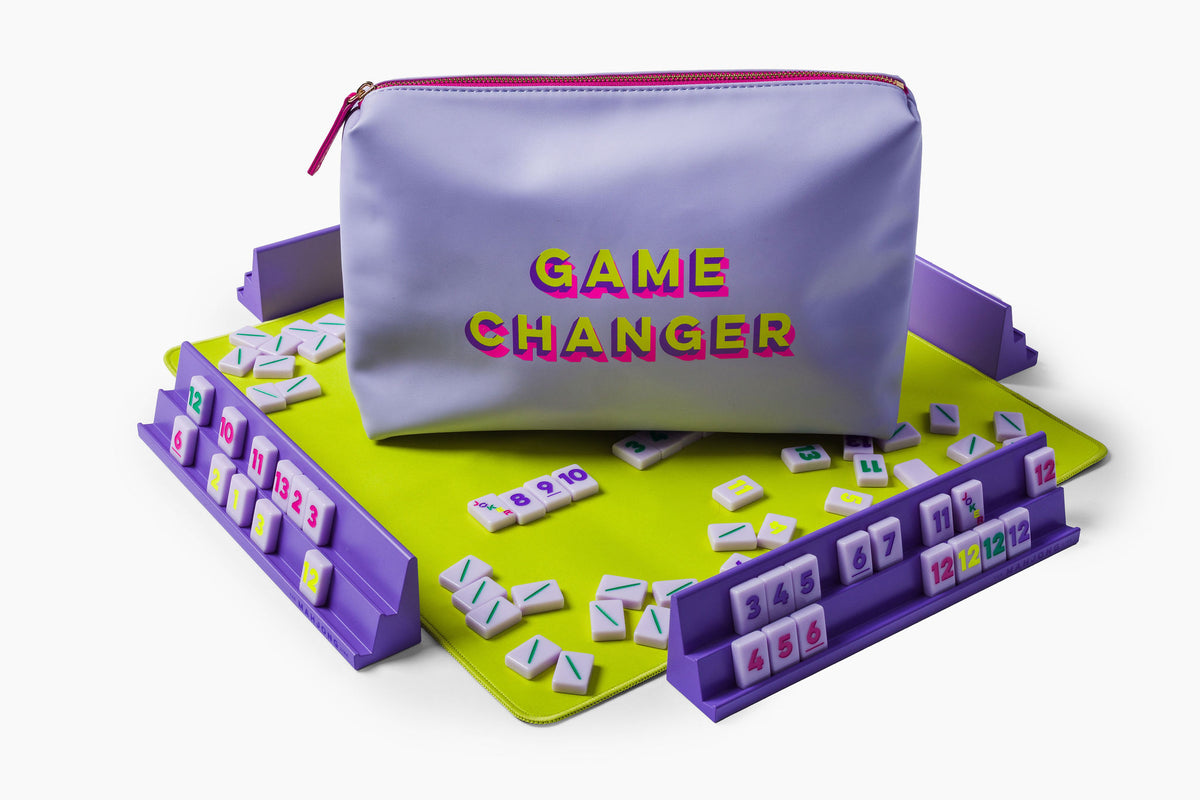 Travel Rummy Set: Lilac