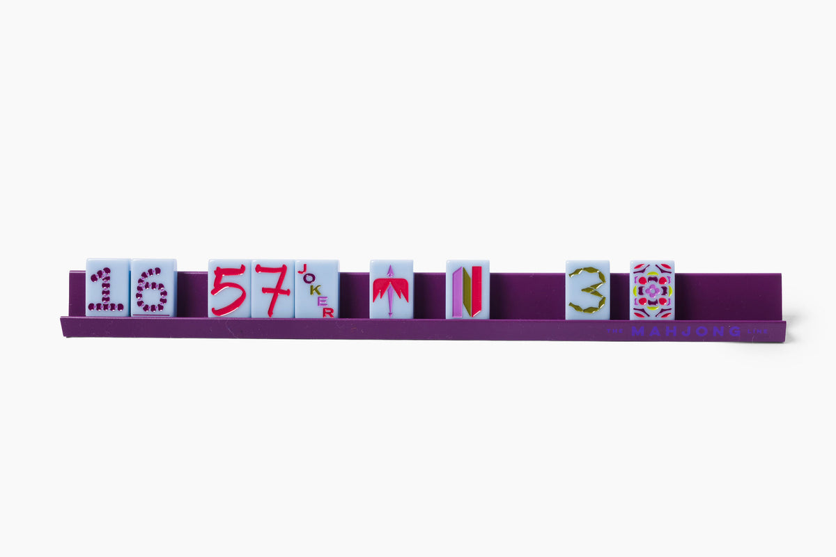 Travel Mahjong Set: Cornflower Blue