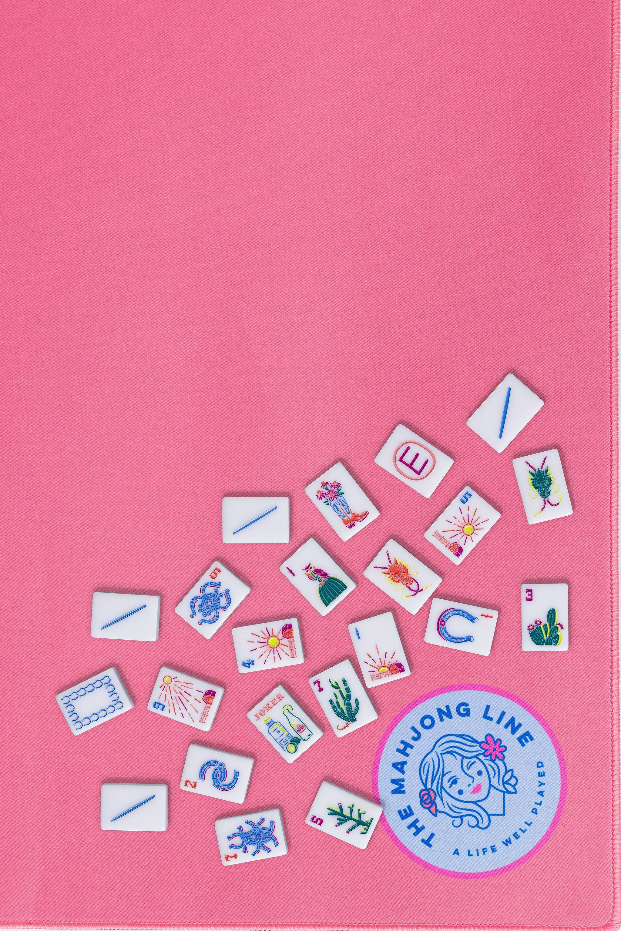 Ranch Line Tiles & Mat Combos– The Mahjong Line