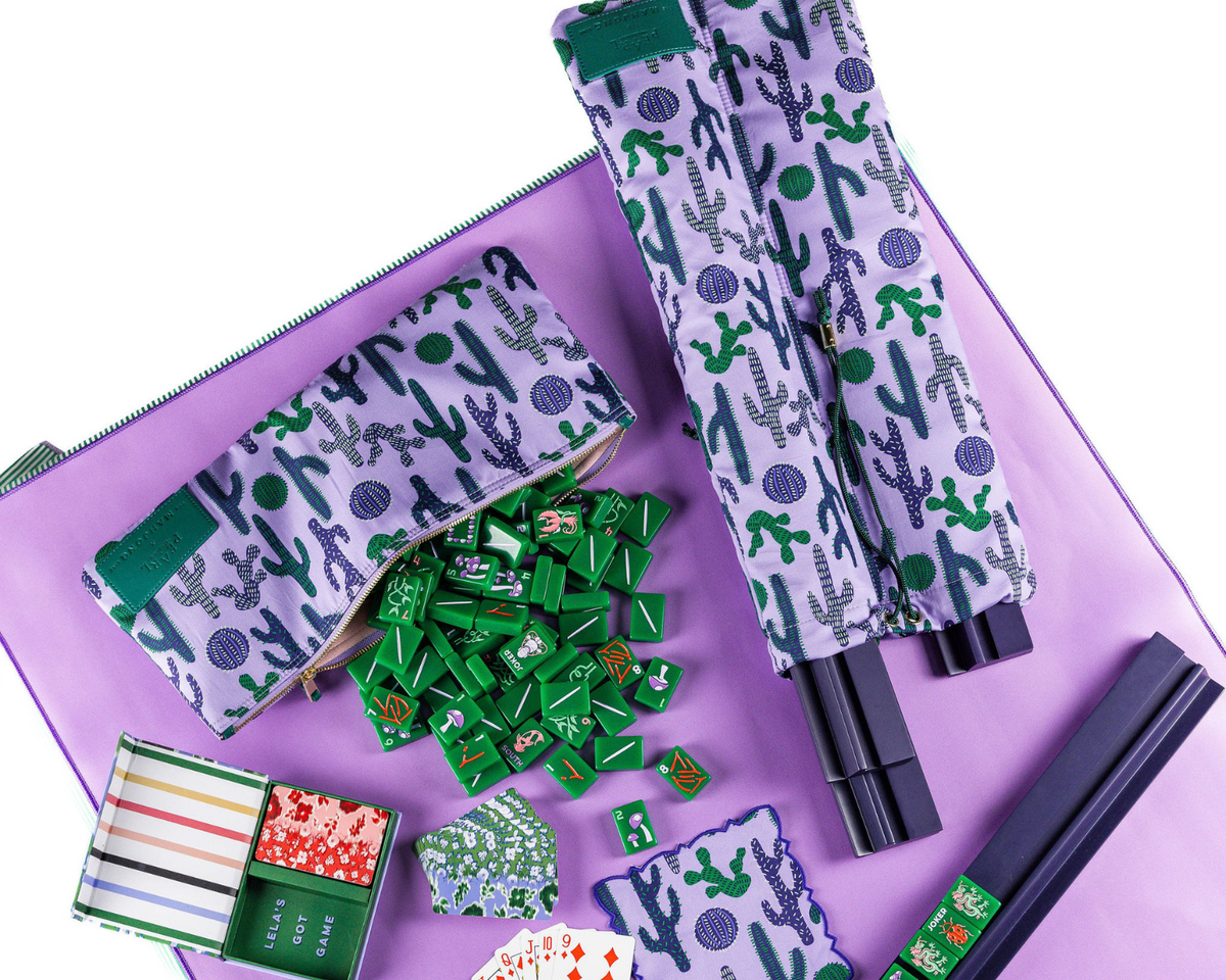 TML x Pearl by Lela Rose Tile & Rack Bag Set – The Mahjong Line