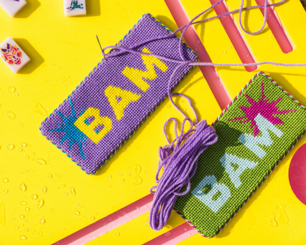 TML x loop Needlepoint Sunglass Case– The Mahjong Line