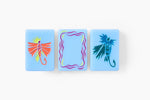 The Mountain Line: Sky Blue Mahjong Tiles