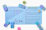Train Dominoes: Ceylon Blue