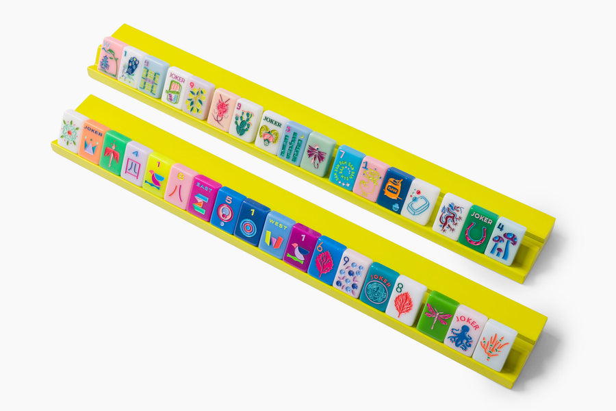 Mahjong Racks and Pushers - Set of 4 - Wooden with Magnets– The Mahjong ...