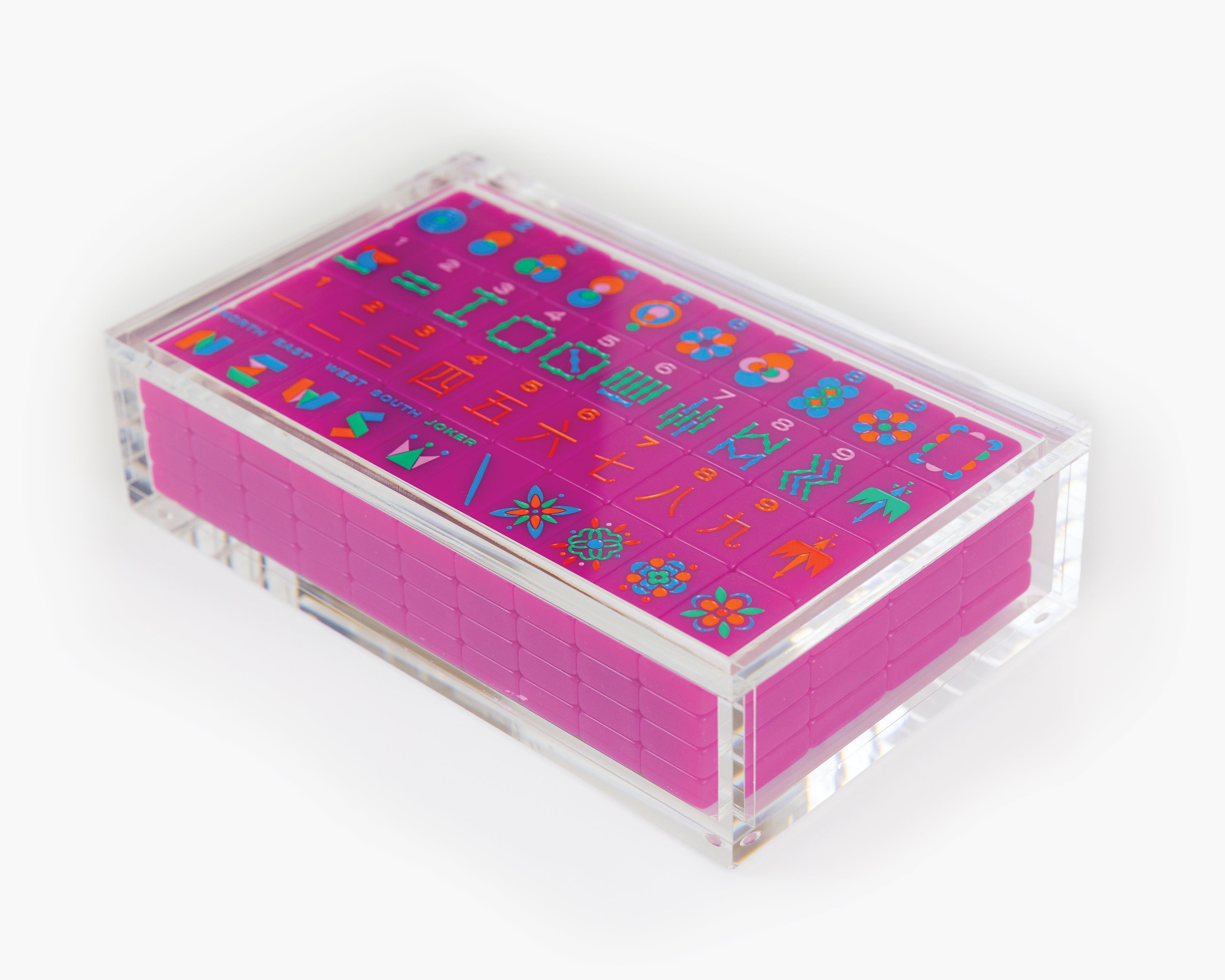 Mahjong Line Reader Amyhill 4 Pcs Mahjong Line Finder Cards And 2 Pcs Storage Mahjong Cards 2025