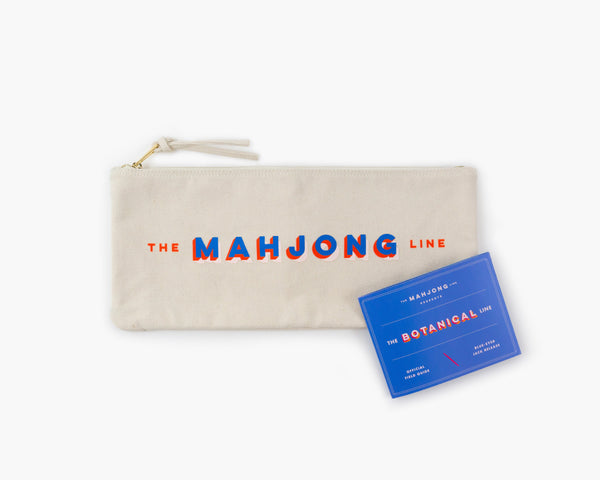 The Botanical Line - Mahjong Tile Set - Deep Teal Release – The Mahjong Line