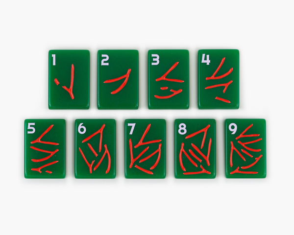 The Lucky Line - American Mahjong Tile Set - Jade Green Release – The  Mahjong Line