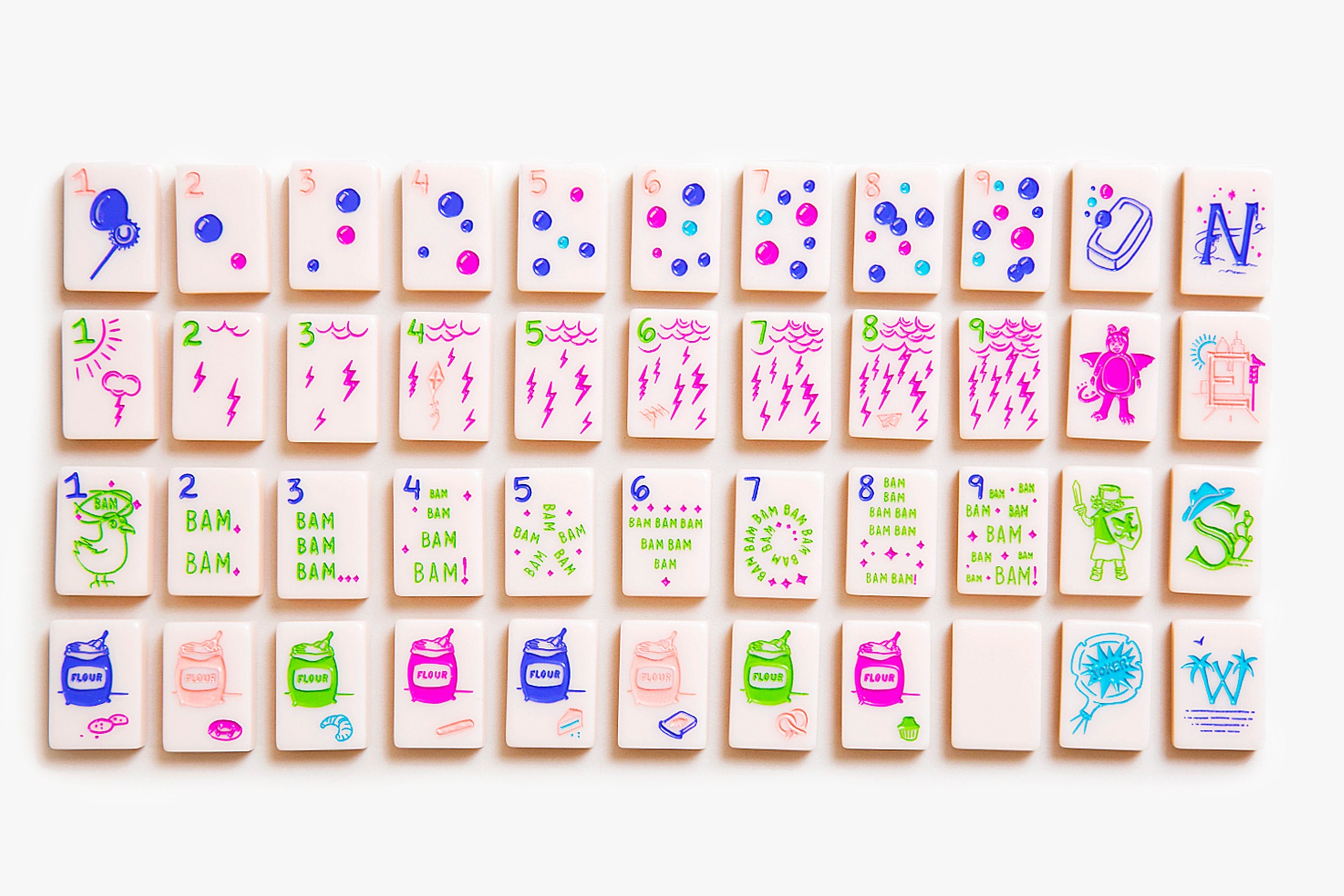 The Botanical Line - Mahjong Tile Set - Newport Release – The