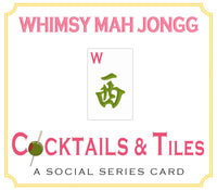 Whimsy Mah Jongg Playing Cards